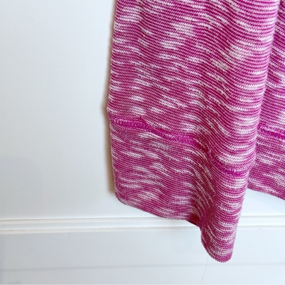 Marmot Base Layer Tech Heathered Pink Long Sleeve Tee Sz Large Space Dye - Picture 4 of 10